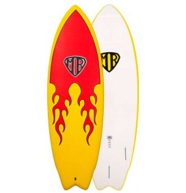 Planche de surf softboard Ocean & Earth MR Twin Fin Epoxy-Soft