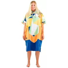 Poncho All In V Bumpy women Flat