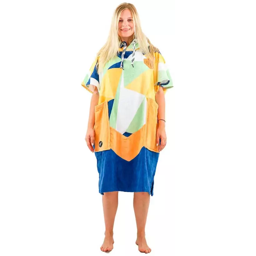 Poncho All In V Bumpy women Flat