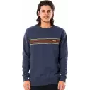 Sweat-shirt Rip Curl Surf Revival Stripe Crew