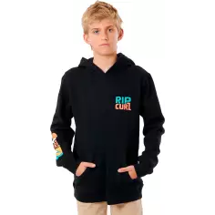 Tecido polar Rip Curl Oceanz Boy com capuz