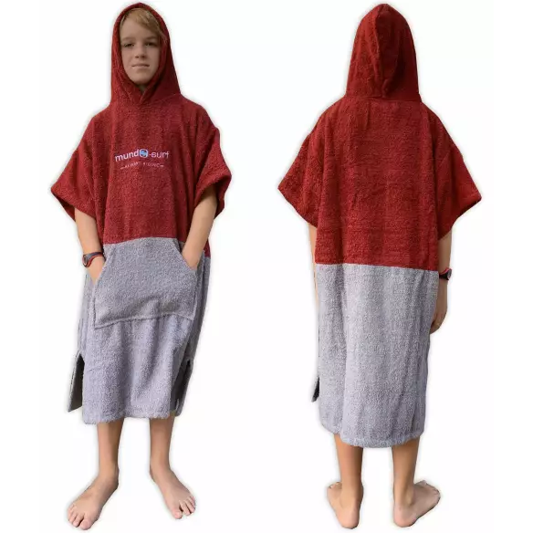 Poncho Mundo-Surf Junior Bicolor