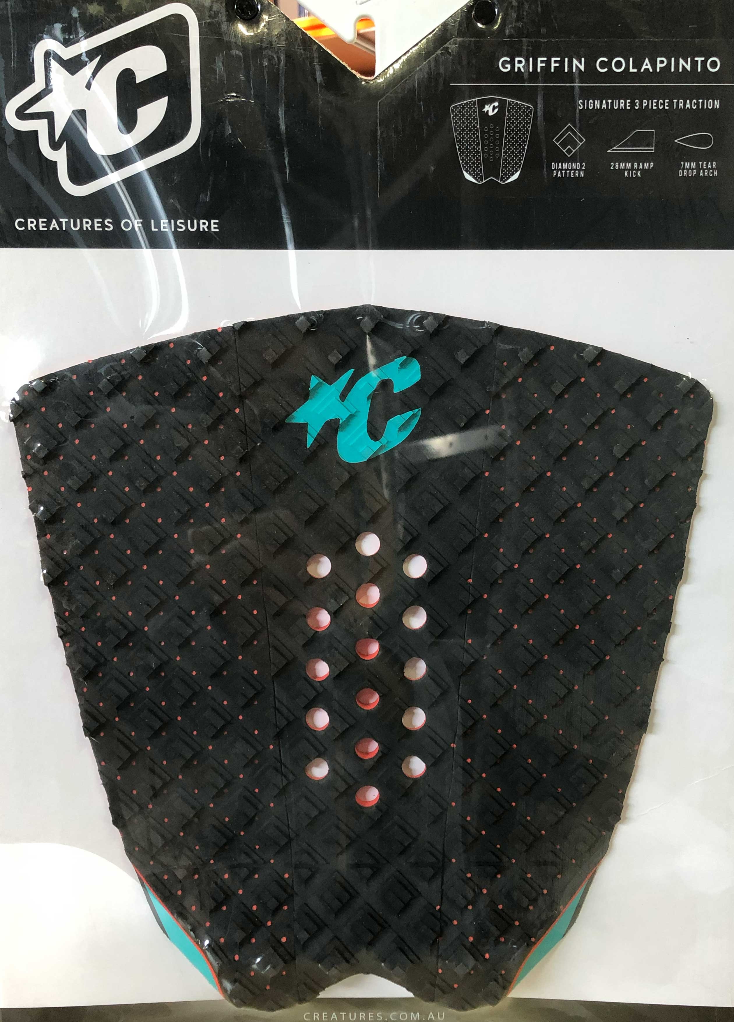 Surfboard tail pad Creatures Griffin Colapinto