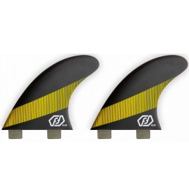 Ailerons arrières de surf Quad Feather Fins  