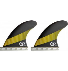 Ailerons arrières de surf Quad Feather Fins  