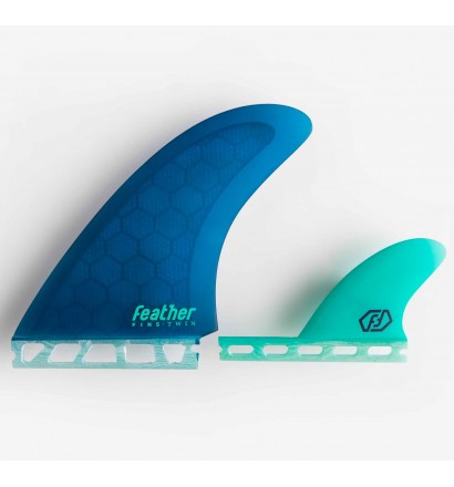 Pinne surf Feather Twin Fin 2+1 A.I. Single Tab