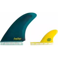 finnen Feather Twin Fin 2+1 A.I. Single Tab