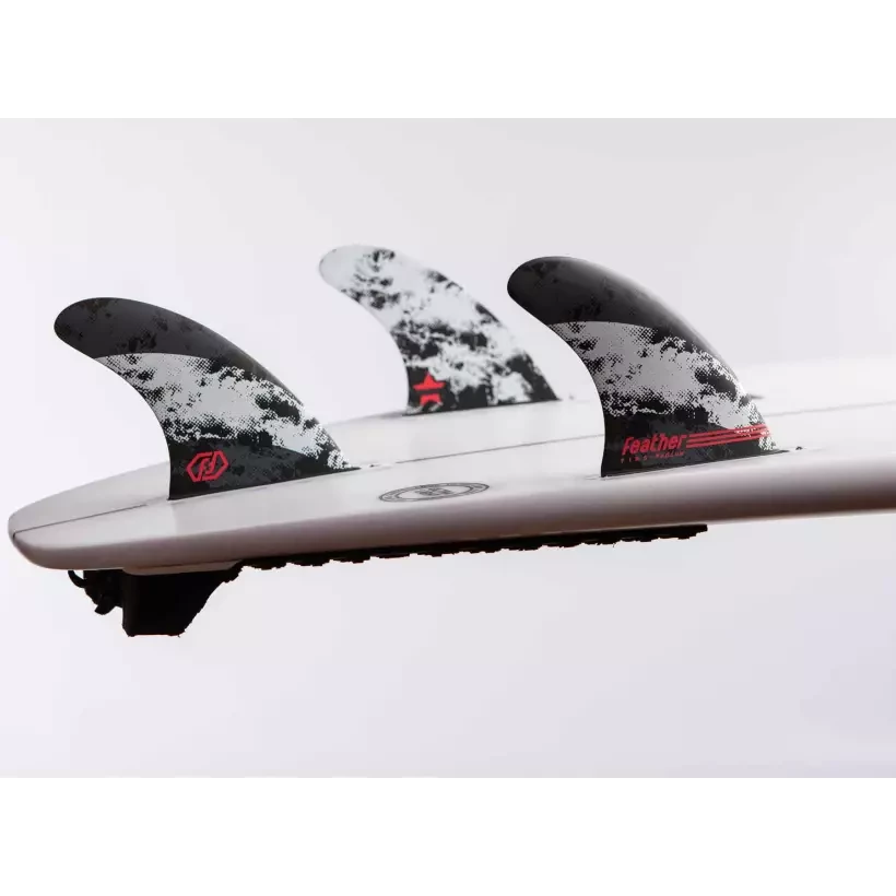 Quilhas surf Feather Fins Jorgann Couzinet R/B