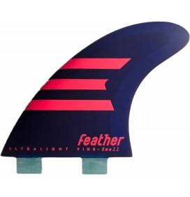 Quilhas surf Feather Ultralight Epoxy HC Click Tab