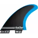 Quillas Feather Fins Fiberglass Blue & Black