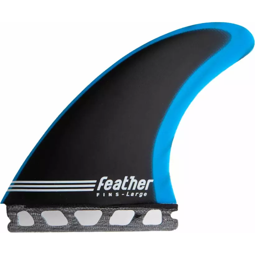 Quillas Feather Fins Fiberglass Blue & Black