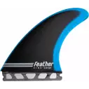 Pinne Feather Fins Fiberglass Blue & Black