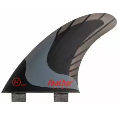 Dérive surf Feather Fins Superlight Black