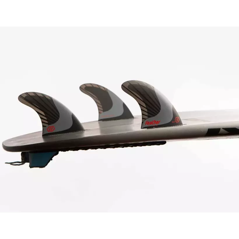 Quilhas surf Feather Fins Superlight Black