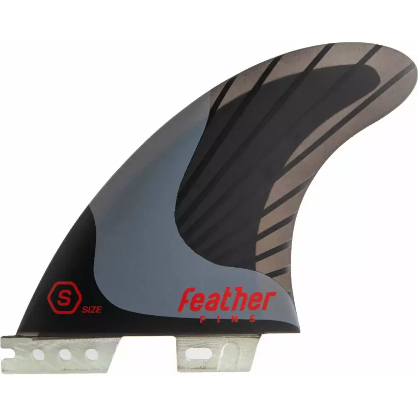 Dérive surf Feather Fins Superlight Black