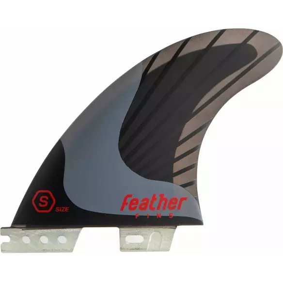 Quilhas surf Feather Fins Superlight Black Quilhas surf Feather Fins Superlight Black