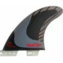 Dérive surf Feather Fins Superlight Black