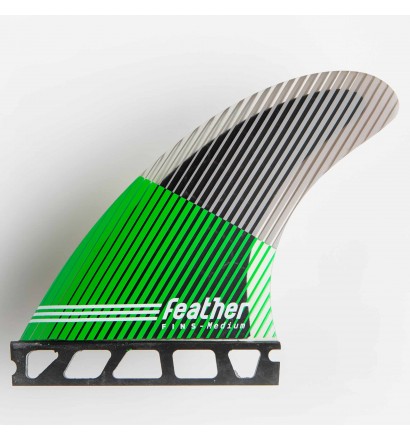 Finnen Feather Fins Ultralight Black Hexa Core