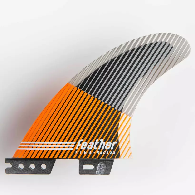 Finnen Feather Fins Ultralight Black Hexa Core