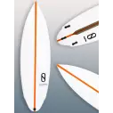 Planche de surf Slater Designs Flat Earth LFT