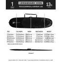 boardbag Creatures Longboard Lite