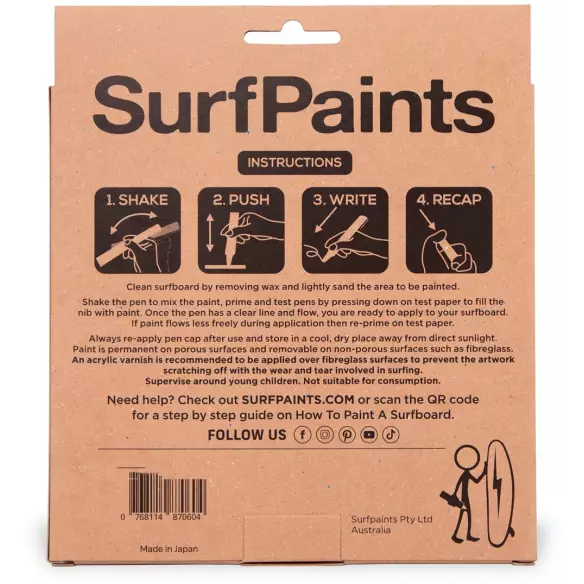 Surfboard paints SURFPAINTS Primary Surfboard paints SURFPAINTS Primary