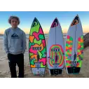 Peintures pour planches de surf SURFPAINTS Fluro