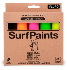 Peintures pour planches de surf SURFPAINTS Fluro