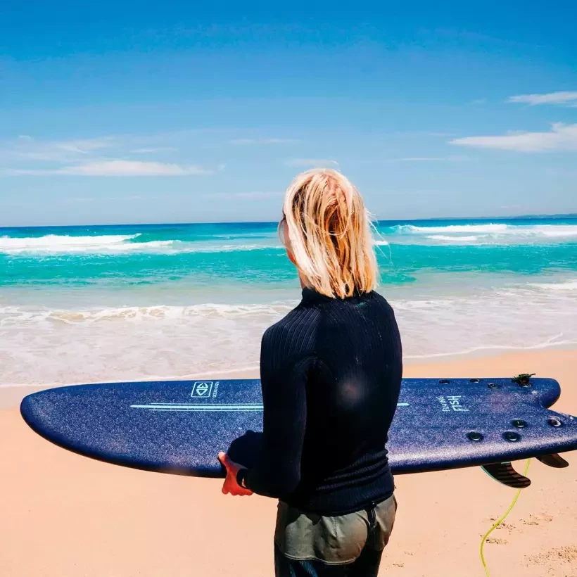 Prancha de surf softboard Ocean & Earth EZI-Rider Flying Fish EZI-Rider 5'8" Quad