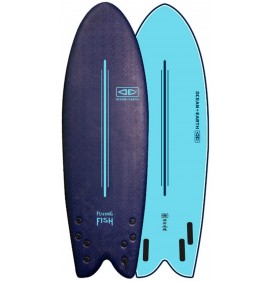 Surfbrett softboard Ocean & Earth EZI-Rider Flying Fish EZI-Rider 5'8" Quad