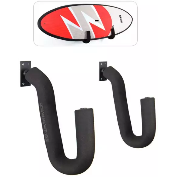 einfach Surfboard Rack Ocean & Earth Sup/Longboard Wall Rax einfach Surfboard Rack Ocean & Earth Sup/Longboard Wall Rax