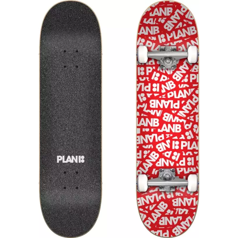 Skateboard Plan B Patch 8.25'' Complete