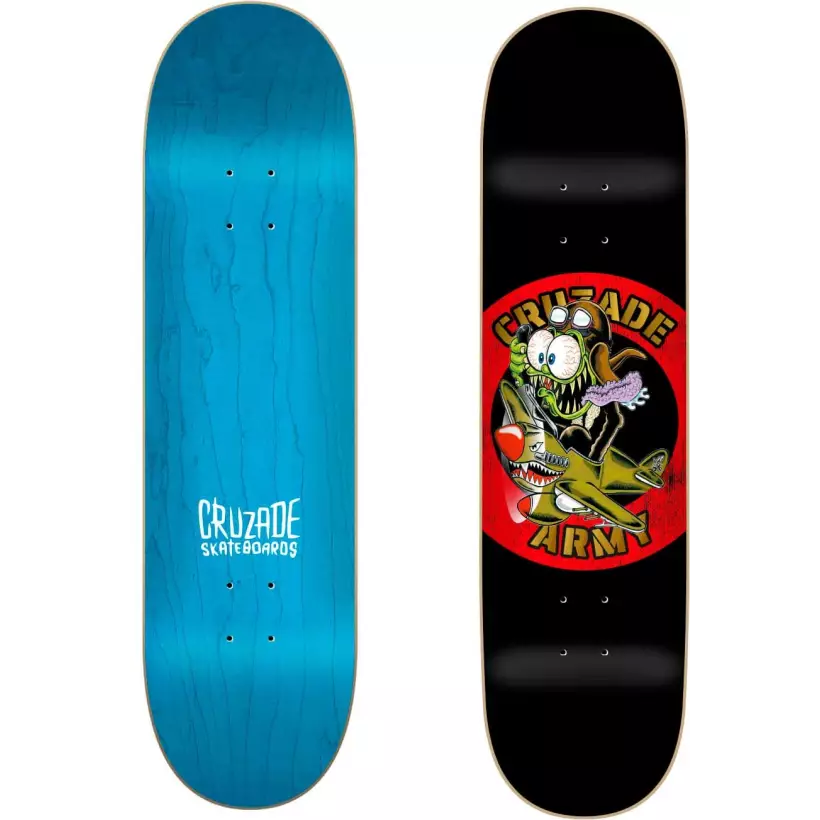 Skateboard Cruzade Army Aircraft 8,25"