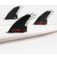 Ailerons de surf FCSII Accelerator PC Carbon