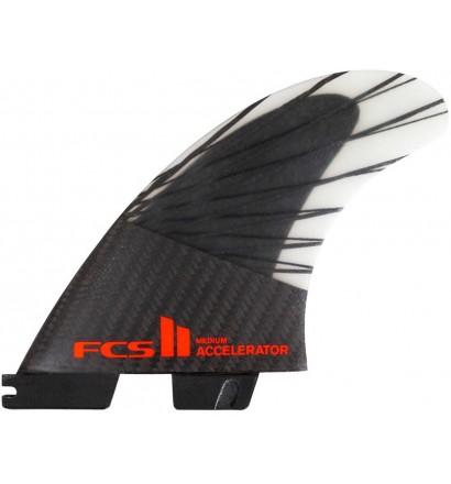 Ailerons de surf FCSII Accelerator PC Carbon