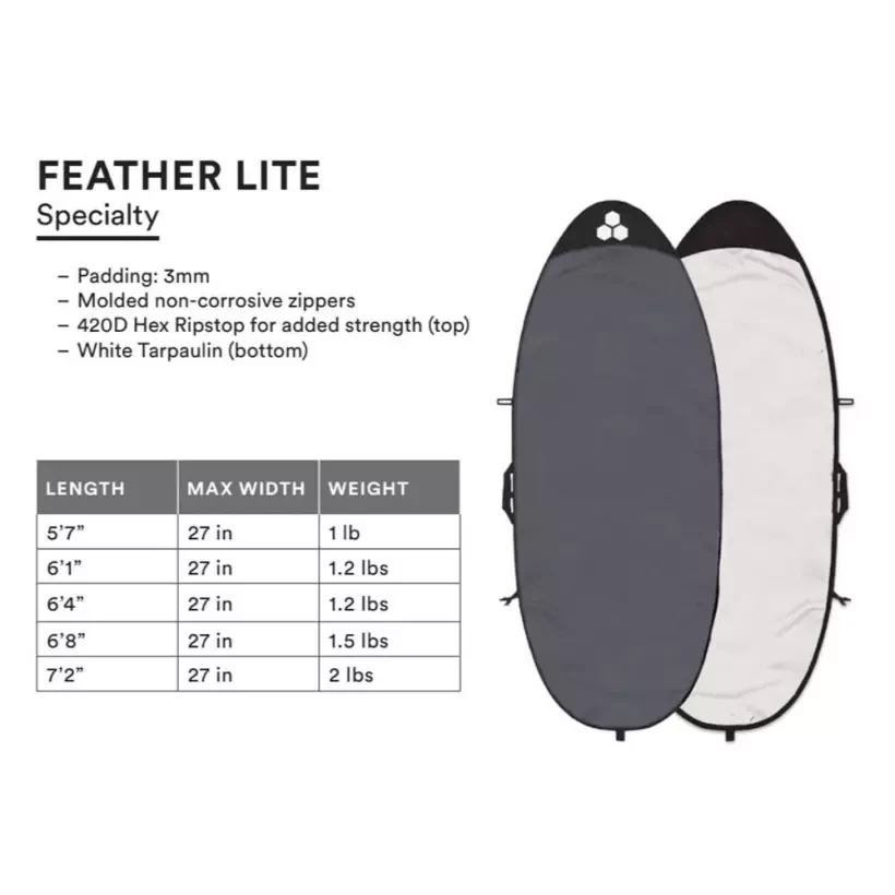 Housse Channel Island Feather Light Specialty Day Bag