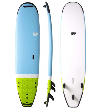 Prancha de surf softboard NSP P2 Soft Surf Wide