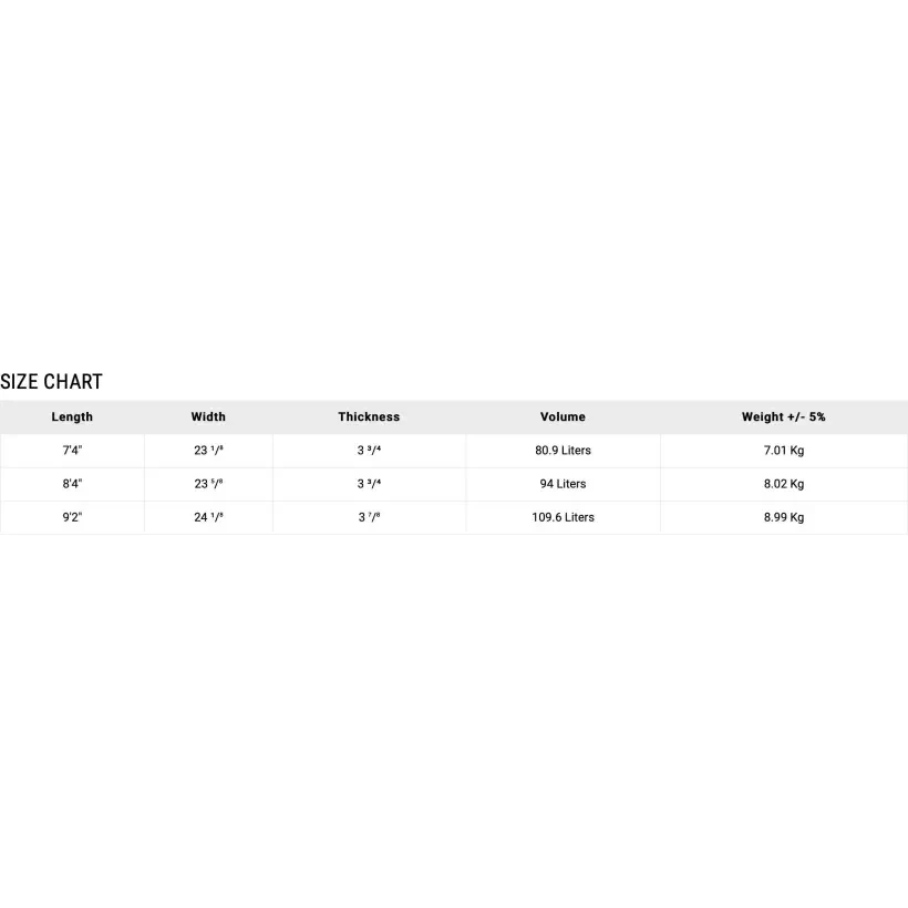 Planche de surf softboard NSP P2 Soft Surf Wide