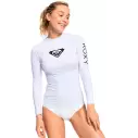 Licra Roxy Whole Hearted LS White