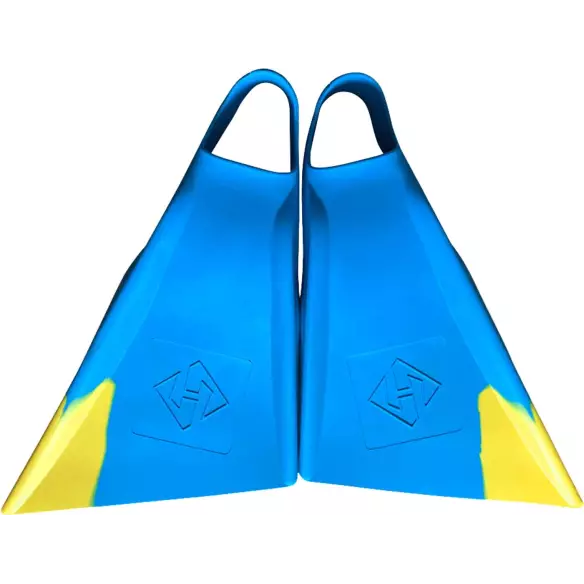 Pé de pato bodyboard Hubboard AirHubb Cut Aqua