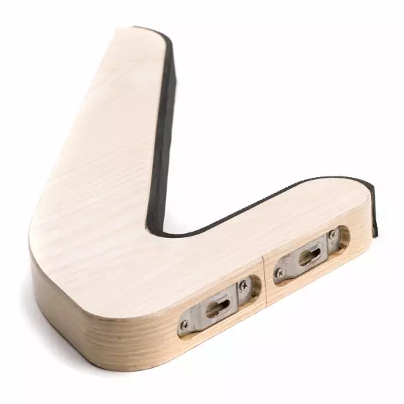 surfboard rack Ocean & Earth Longboard Timber Wall Rack