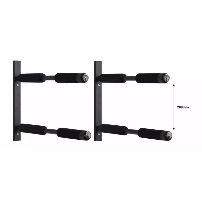 Supporto a parete per 2 tavole da surf Ocean & Earth Wall Mount Stack Rax