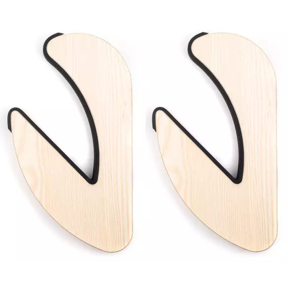 einfach Surfboard Rack Ocean & Earth Longboard Timber Wall Rack