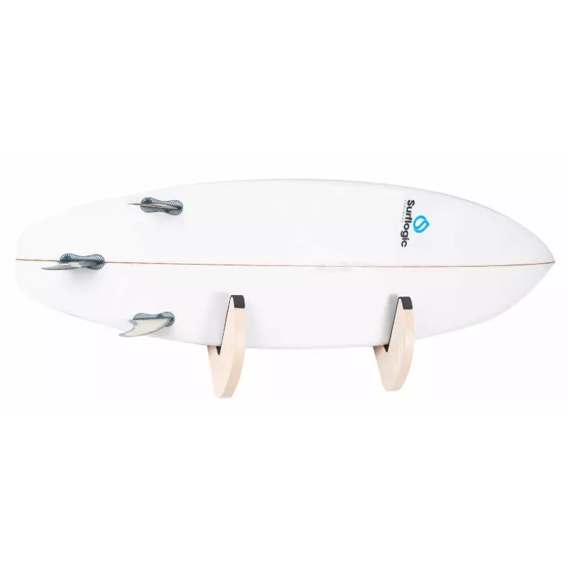 eenvoudig surfplankrek Ocean & Earth Longboard Timber Wall Rack