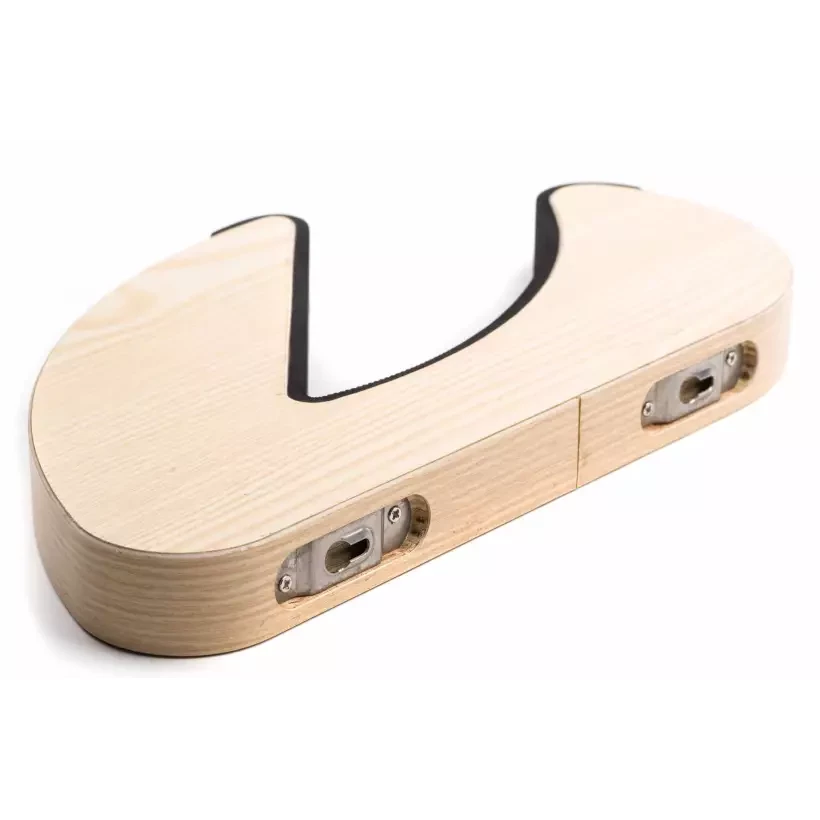 eenvoudig surfplankrek Ocean & Earth Longboard Timber Wall Rack