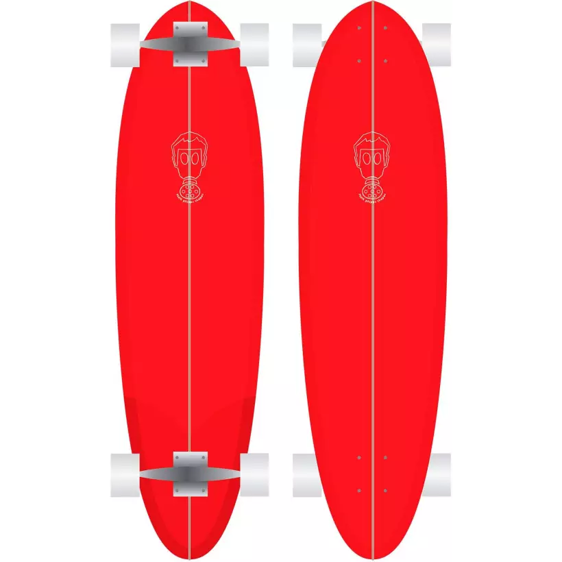 Tabla de surfskate Quiksilver ONE BAD EGG 35"