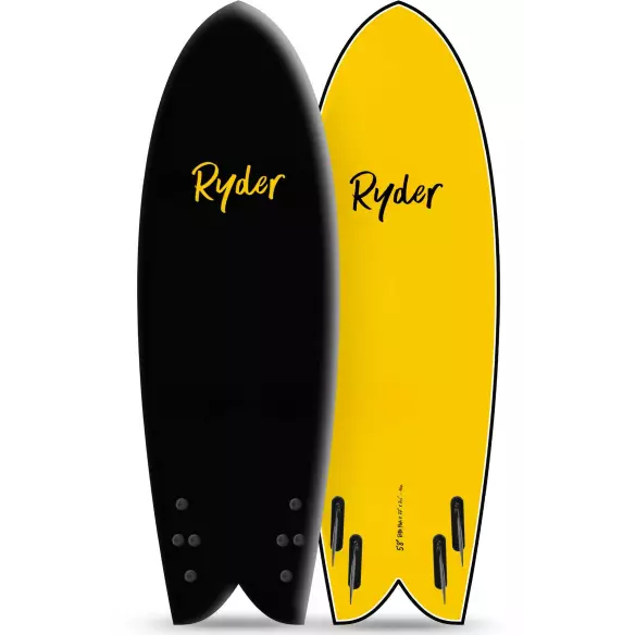 Prancha de surf softboard Ryder Retro Fish (EM ESTOQUE) Prancha de surf softboard Ryder Retro Fish (EM ESTOQUE)