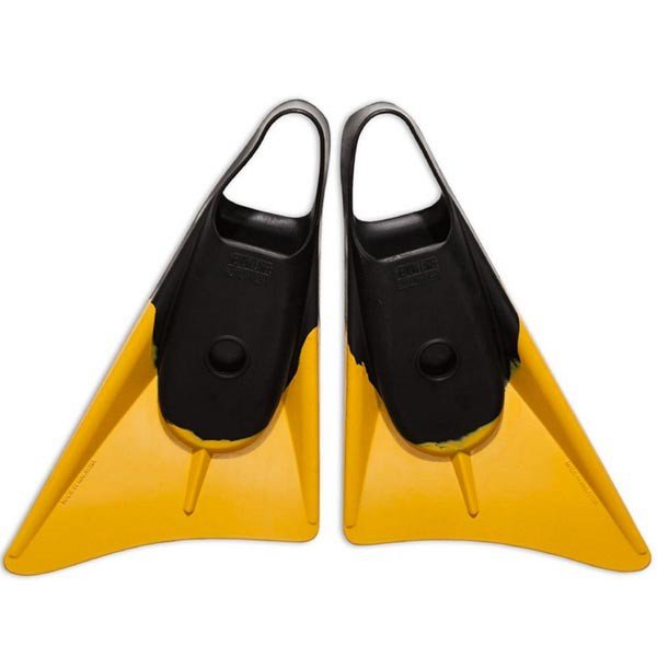 Pé de pato bodyboard Supersfins Amarelo/preto