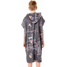 Poncho Rip Curl Print Black Junior 2