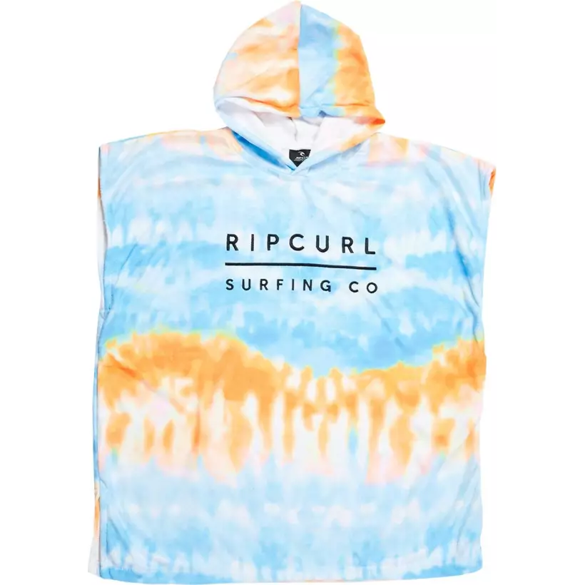 Poncho Rip Curl Print Blue Junior